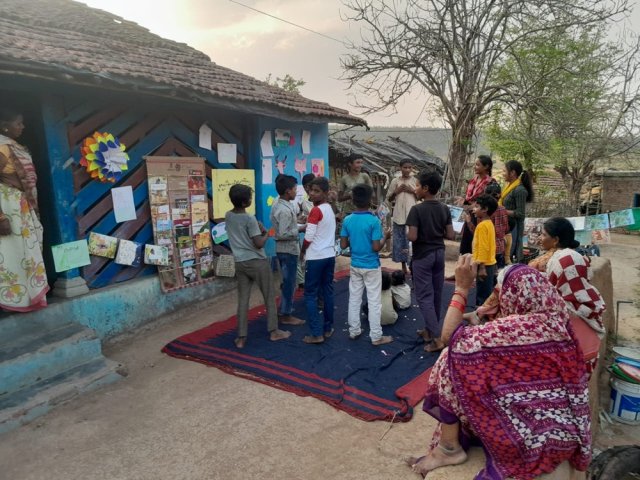 Bal Mela and Book Display - Borda